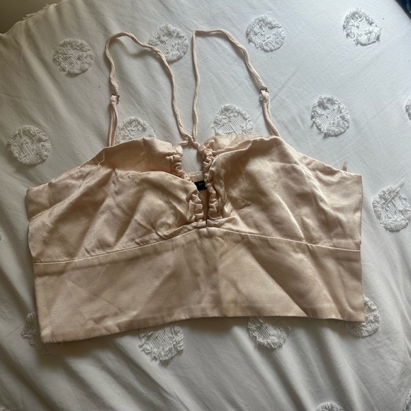 Zara Cropped Tank Top - Picture 1 of 2